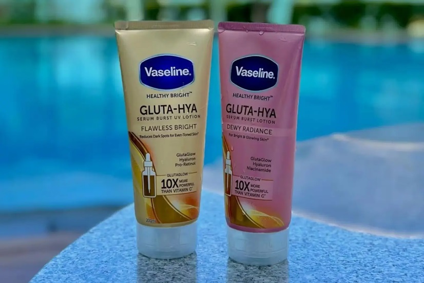 Ingin Tahu Perbedaan Vaseline Gluta-Hya Pink dan Gold Yuk, Kepoin