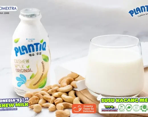 Susu Mede PLANTIQ: Susu Cashew Vegan yang Ramah untuk Lambung dan Bebas Asam Lambung