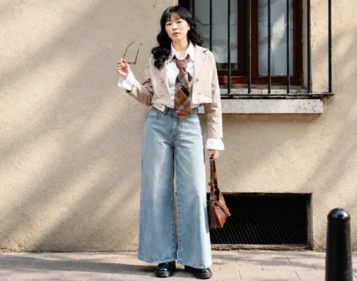 Cara Memilih Baggy Jeans Wanita untuk Tubuh Petite 