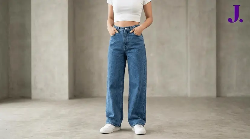 Memilih Baggy Jeans untuk Tubuh Petite